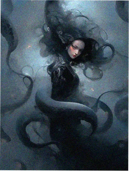 魔道祖师小说 水墨画集 封面